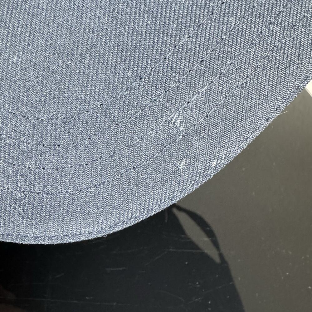 Breguet Hat Cap Dark Navy Blue Mens Strapback Embroidered Quiet Luxury - Picture 5 of 13